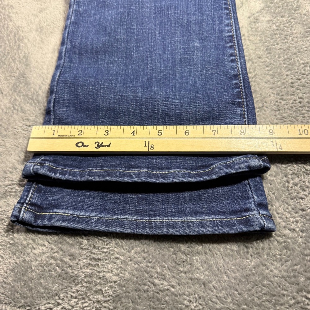 Levis 725 High Rise Bootcut Jeans Womens 29x30 Dark Wash Stellar Stretch Denim - Picture 6 of 7